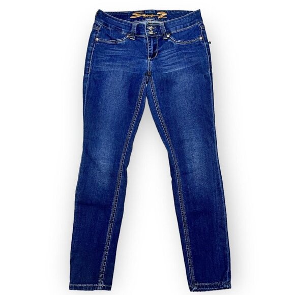 Seven 7 “Legging” Skinny Fit Designer Denim Jeans - Womens 29 x 28 - Picture 3 of 4